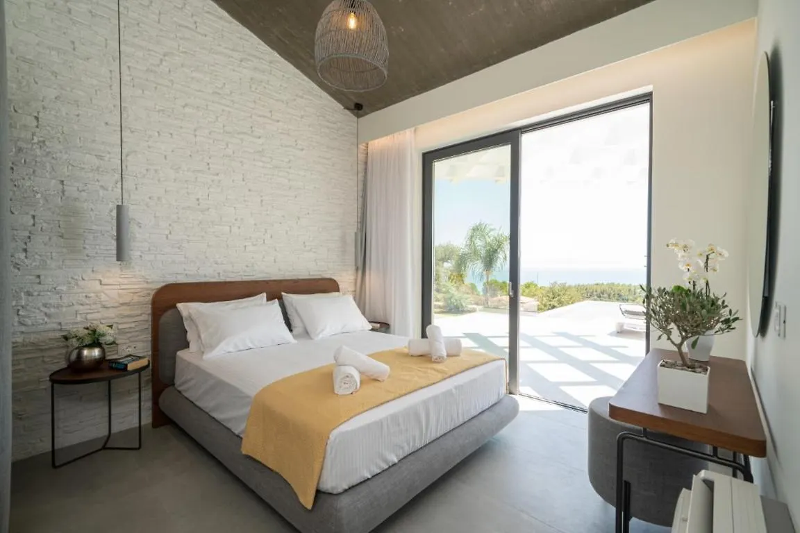 White Blossoms Villas Trapezaki
