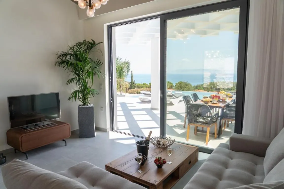 White Blossoms Villas Trapezaki