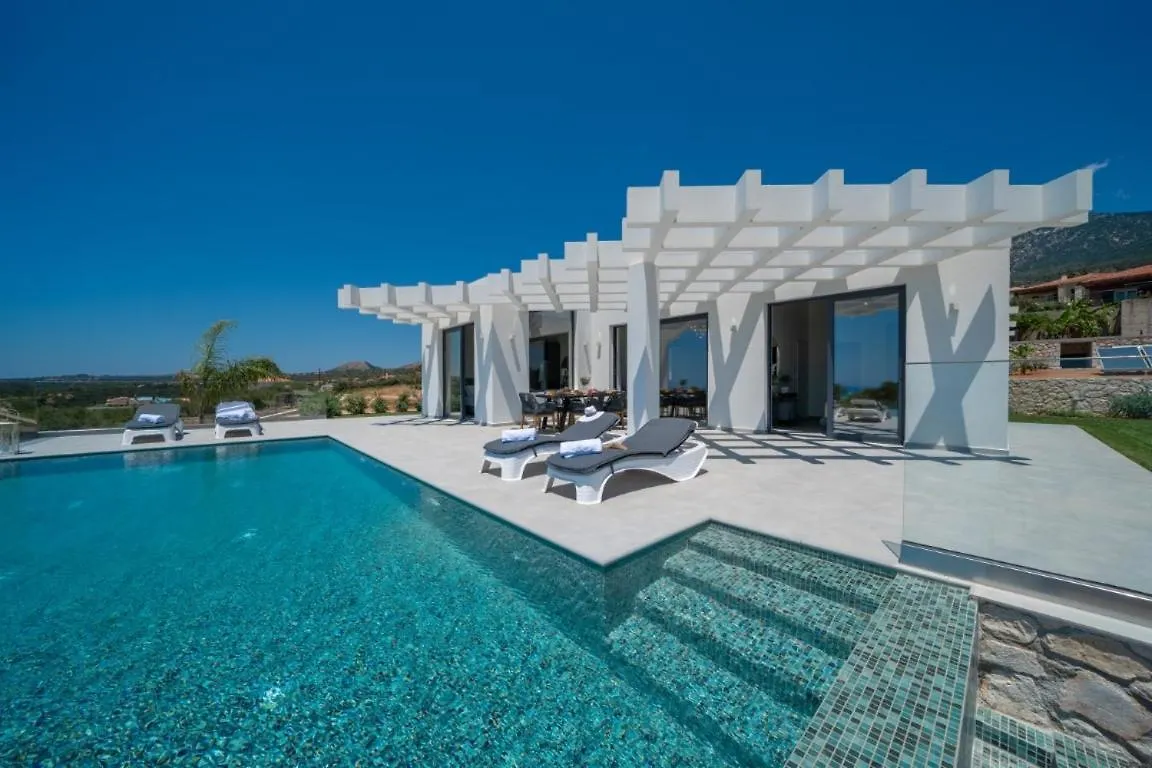 White Blossoms Villas Trapezaki