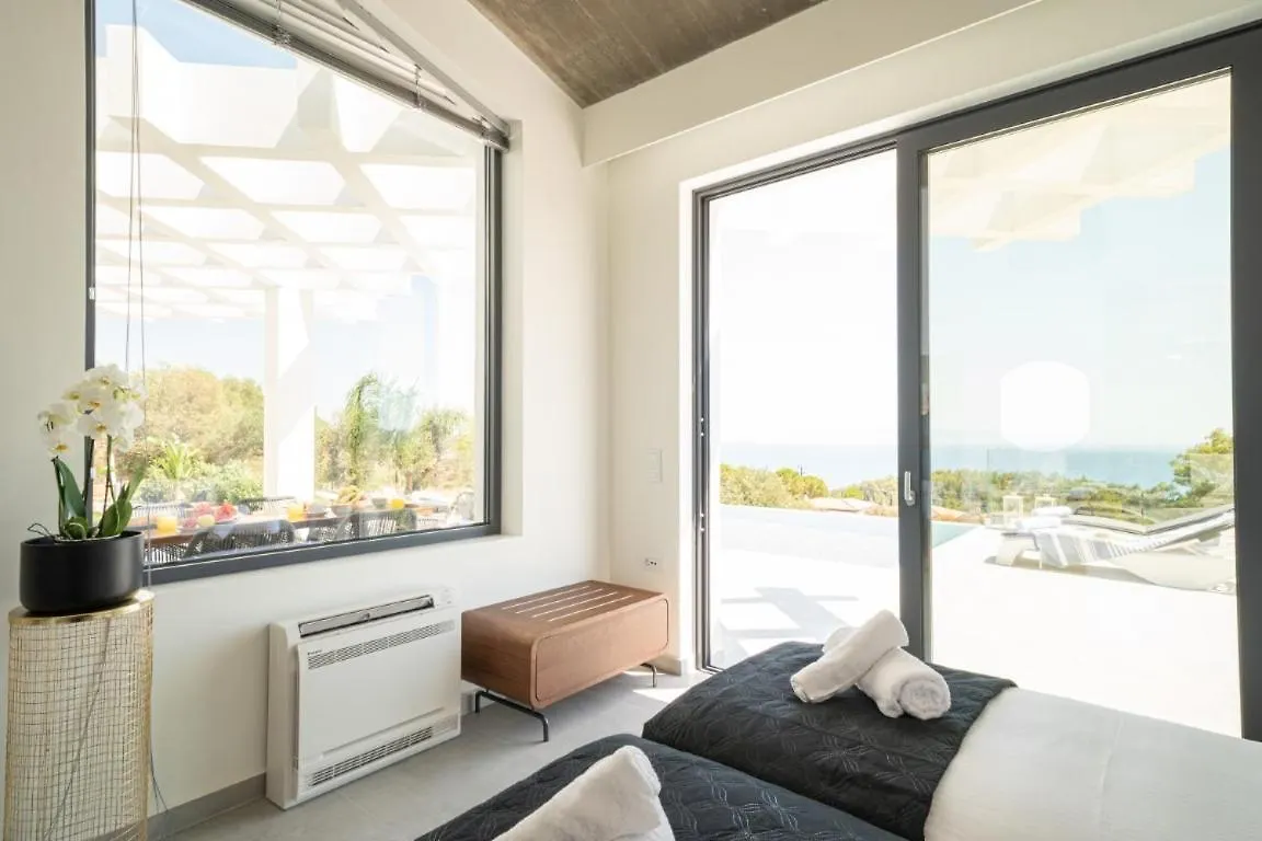 White Blossoms Villas Trapezaki